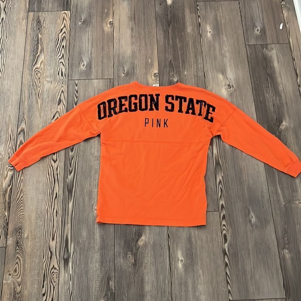 Pink Oregon State Long Sleeve Tee - Picture 4 of 9